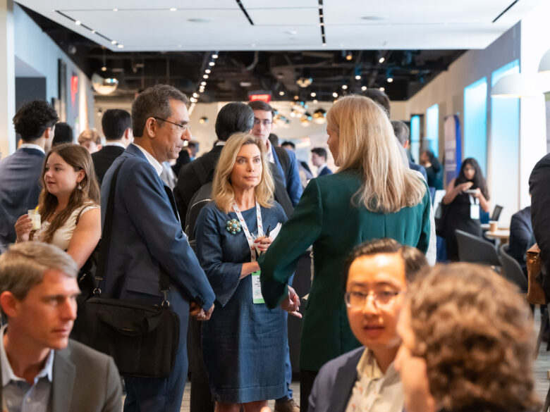 ACORE Finance Forum networking break.