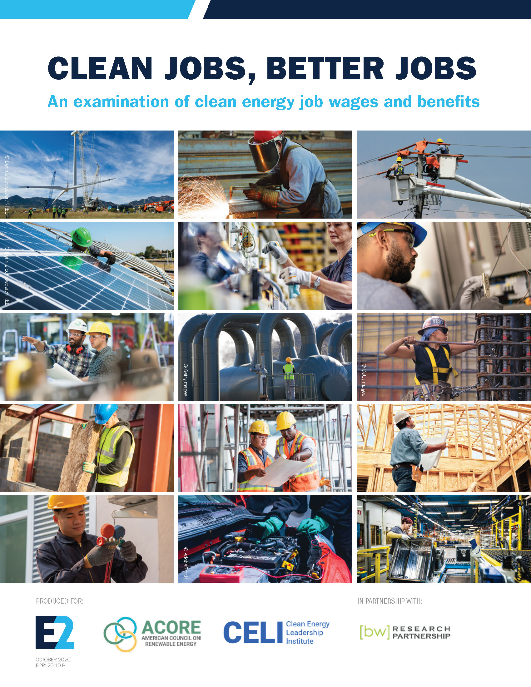 Clean Jobs, Better Jobs report cover page