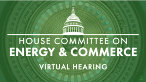 House Committee on Energy and Commerce Virtual Hearing