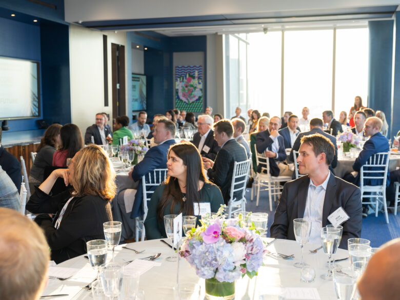 Attendees at Leadership Council dinner.