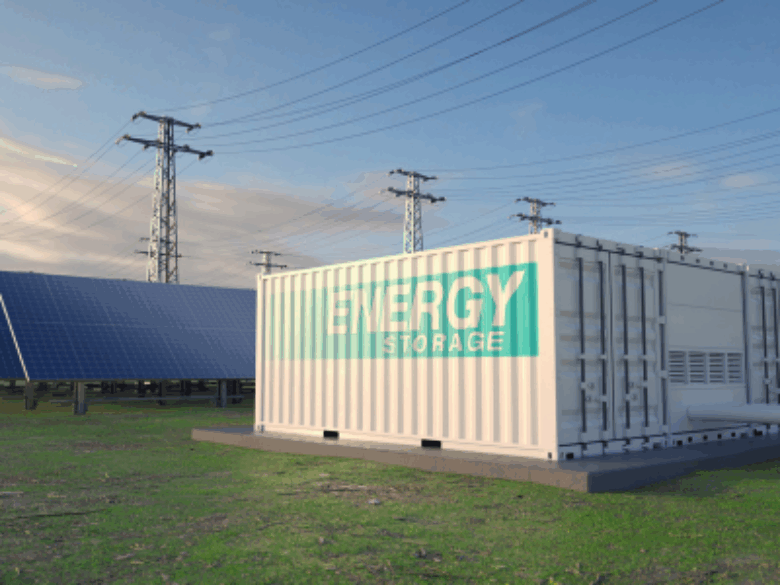 Storage, solar panels, and transmission lines