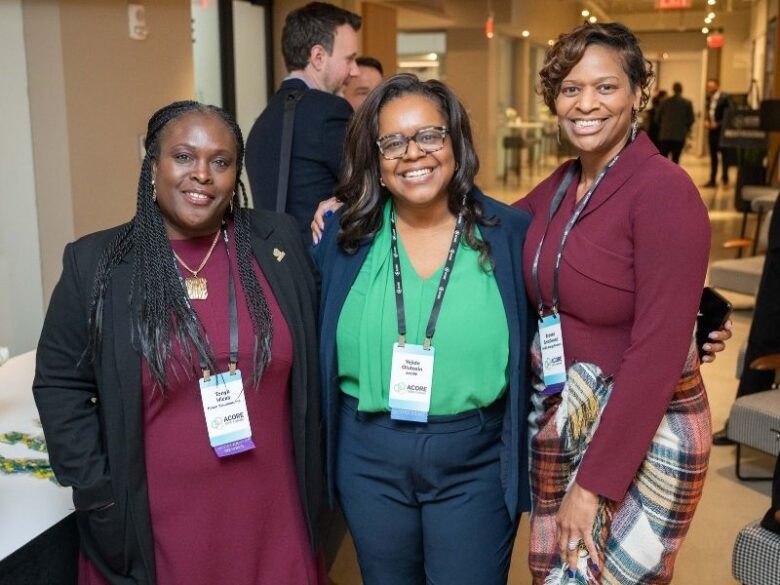 ACORE Accelerate members smilling for a photo at the ACORE Grid Forum