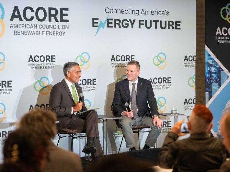 ACORE Grid Forum speakers address attendees on stage.