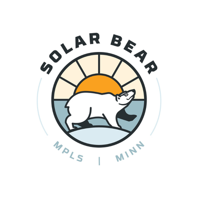 Solar Bear company logo, "MPLS, MINN"